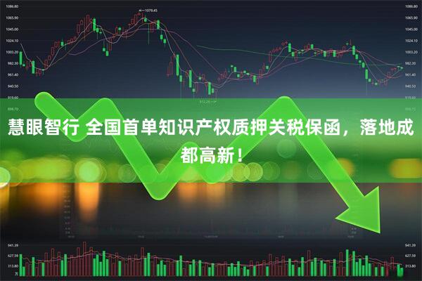 慧眼智行 全国首单知识产权质押关税保函，落地成都高新！